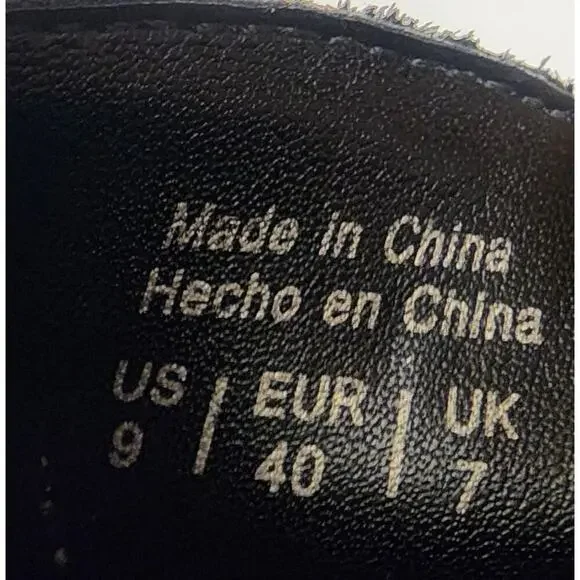 ALDO Women's Rheildanflex Leather Casual Loafer Shoes Black Size US 9 - Picture 8 of 9